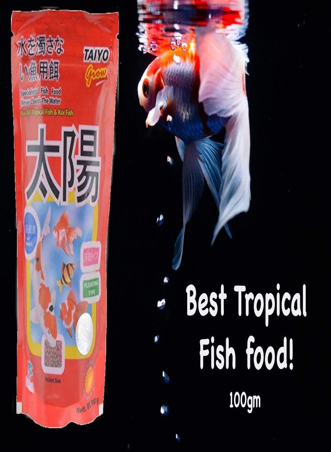 TAIYO Grow Fish Food Pouch, 100 g - Image 3